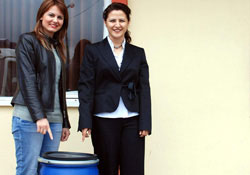 Belediye 800 litre atık yağ topladı