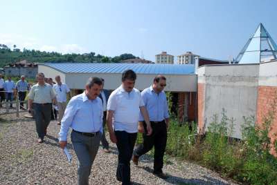 Fatsada  Spor Kompleksı inceledi