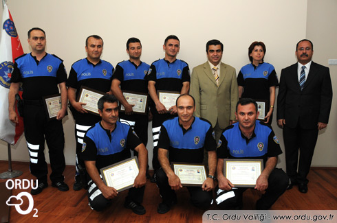 Emniyette Terfi Töreni