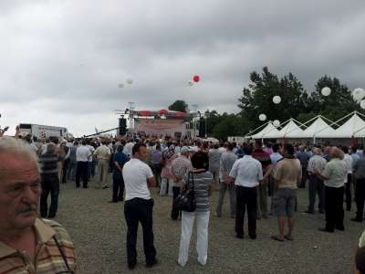 Havalimanı Temelatma töreni tamam