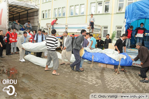 Afetin Hasarı Onarılıyor