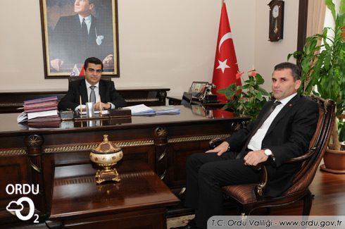 Yeni Özel İdare Müdürü  Düzgünü ziyaret etti