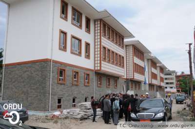 Güzelordu inşaatı gezildi