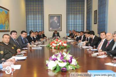 Valilikte Asayiş için toplanıldı