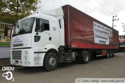 Van'a yardım yola çıktı