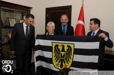 Alman Belediye Başkanı Orduda
