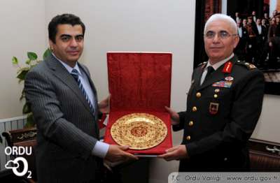 Jandarmadan Valiye Ziyaret