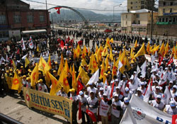 Giresun da 1 mayıs