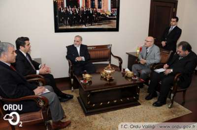 İran Başkonsolosu Ordudaydı