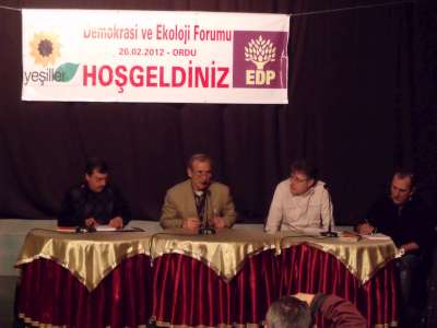 EDP'den Demokrasi ve Ekoloji