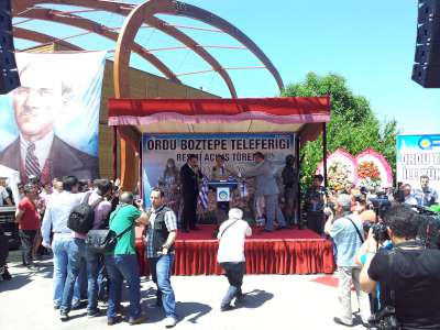 Teleferik Resmen Açıldı