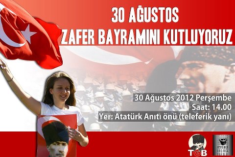 Zafer Mitingi ve Yürüyüş 14 '00 te