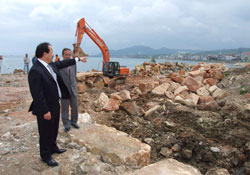 Ünye parkı devam ediyor