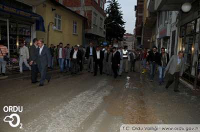 Düzgünden  Kumruya Sel Ziyareti