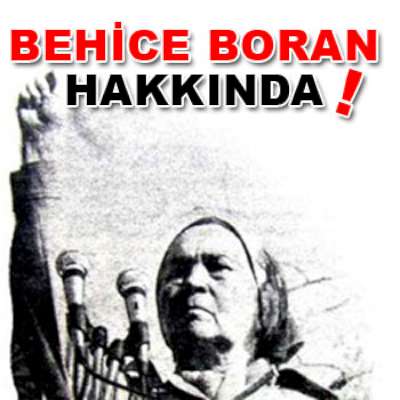 Behice Boran'a "VENCEREMOS"