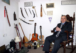 Şanser Şahin'in antika merakı