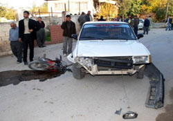 Giresun da trafik kazası