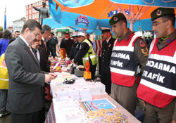 Giresun da trafik haftası etkinlikleri