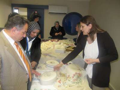 Gül Düzgün'den  ÇATOMa ziyaret