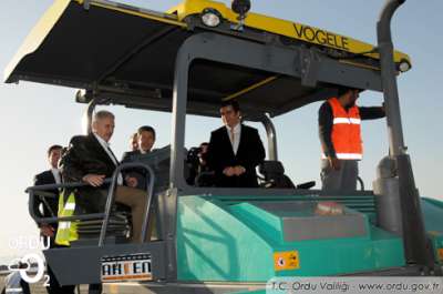 Binali Yldırım Havaalanı İnşaatında