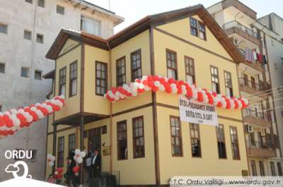 Ünye Paşabahçe Konağı Açıldı