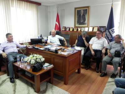 Akdemir OrduSMMMO'yu Ziyaret Etti