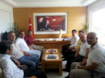 ÜNALDAN KAYMAKAM EMEÇE ZİYARET