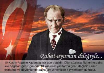 Bu Gün 10 Kasım Günlerden  Atatürk