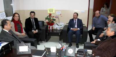 Rektörden Dekan KAPTAN' a Ziyaret