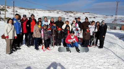 Şubat'ta  Çambaşında Kar Festivali