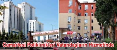 Cumartesi 17 Bin Hasta Muayenesi