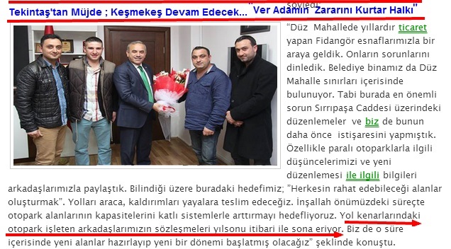 Başkan Olmak İpe Un Sermek Değildir !!!