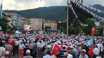 "Başkan Adayı" Ordu'da Konuştu
