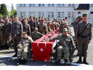 46 Engelli Genç, Askerliğini Yaptı