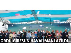OGU Havalimanı Açıldı