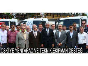 OSKİ' ye İki Kanal Aracı Daha Alındı