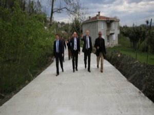 Altınordu'da 65 Km Beton Yol Bitti