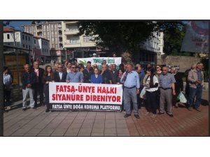 Kararlıyız, siyanüre karşıyız!