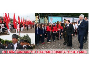 CUMHURİYET BAYRAMI COŞKUYLA KUTLANDI