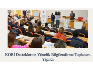 KOBİ Desteklerine  Bilgilendirme