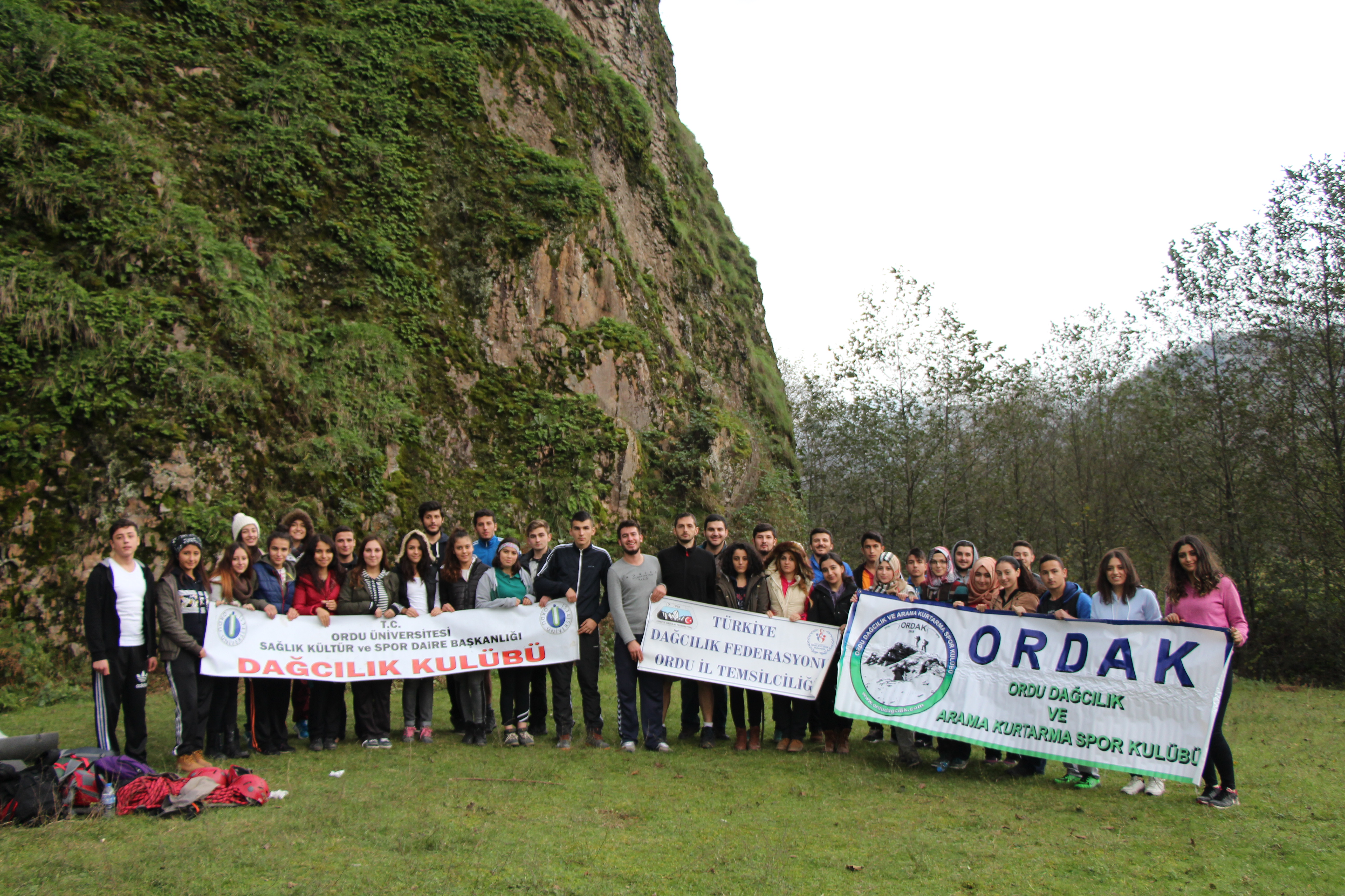 ORDAK Üyeleri Çatalkayaya Tırmandı