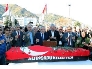 KAZIM TÜRKMEN TÖRENLE UĞURLANDI