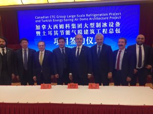 BAŞKAN YILMAZ, ÇİN İLE İYİ NİYET MEKTUBU İMZALADI