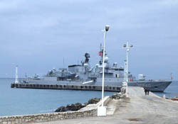 "F240 Yavuz" Ordu da