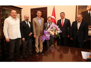 Tabipler Odasının Vali ziyareti