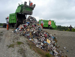 Samsun da Katı Atık Depolama Sahası