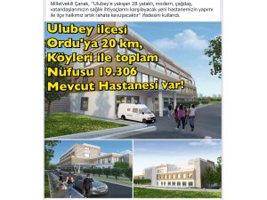 "Yoğun bakım"ımız yok yatmaya!