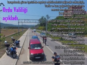 Dikkat, Trafikte Drone var!