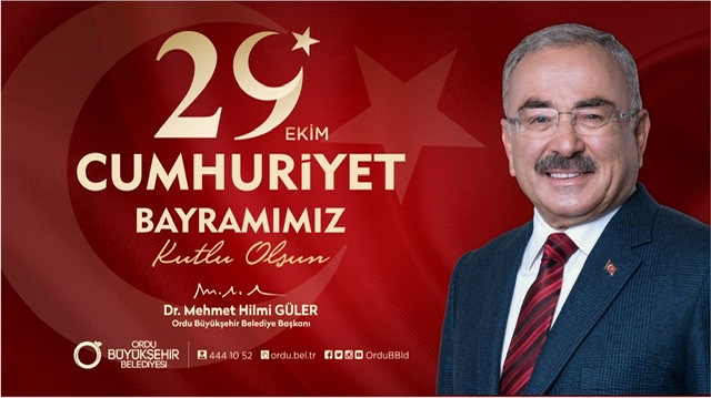 Başkan  Güler'den Cumhuriyet bayramı mesajı