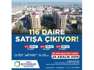 OBB 116 Daireyi Satışa Çıkıyor